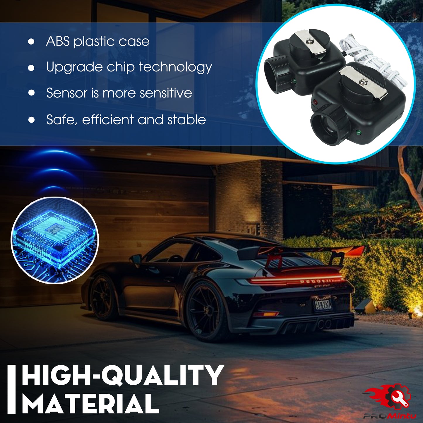 Upgraded 2 Pack for Linear Garage Door Sensor Replacement, for Linear Garage Door Sensors HAE00002 LSO50 LDO33 LDO50, Compatible with Linear Door Window Sensor, Garage Door Safety Sensor