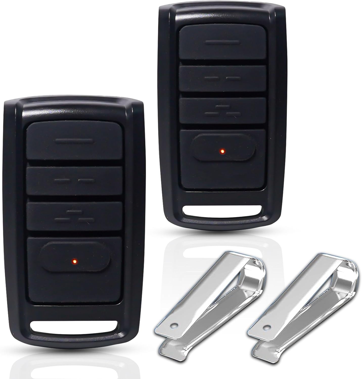 Upgraded 2X O3T-BX for Overhead Door Remote, for Overhead Garage Door Opener Remote, Compatible with Genie Garage Door Opener Remote G3T-R O3T-A 315/390MHZ, for Genie