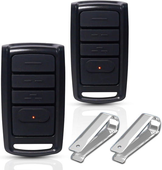 Upgraded 2X O3T-BX for Overhead Door Remote, for Overhead Garage Door Opener Remote, Compatible with Genie Garage Door Opener Remote G3T-R O3T-A 315/390MHZ, for Genie