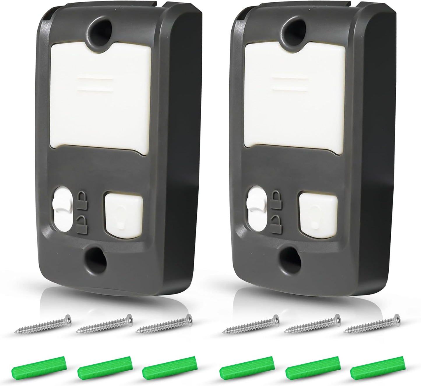 2 x Upgraded for Genie Garage Door Opener Wall Mount Series II Garage Door Openers, for Genie Wall Mount Garage Door Opener 39165R GBWCSL2-BX, Fit for Genie Garage Door Wall Control 37351R